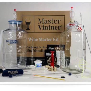 What equipment do you need to make wine at home?